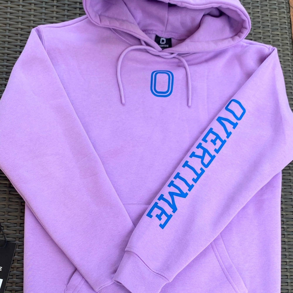 Overtime Men's Purple Hoodie Never Worn